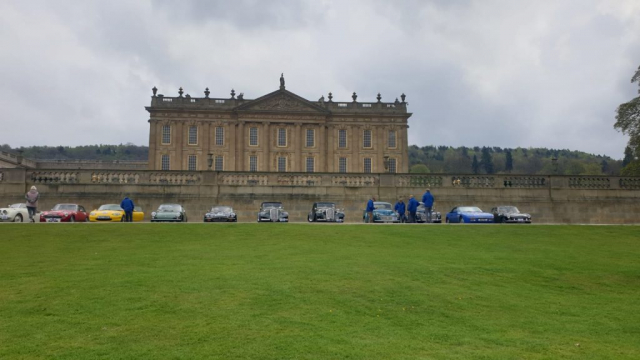Nigel Allen VW - Arrived at Chatsworth House, Cape to cape