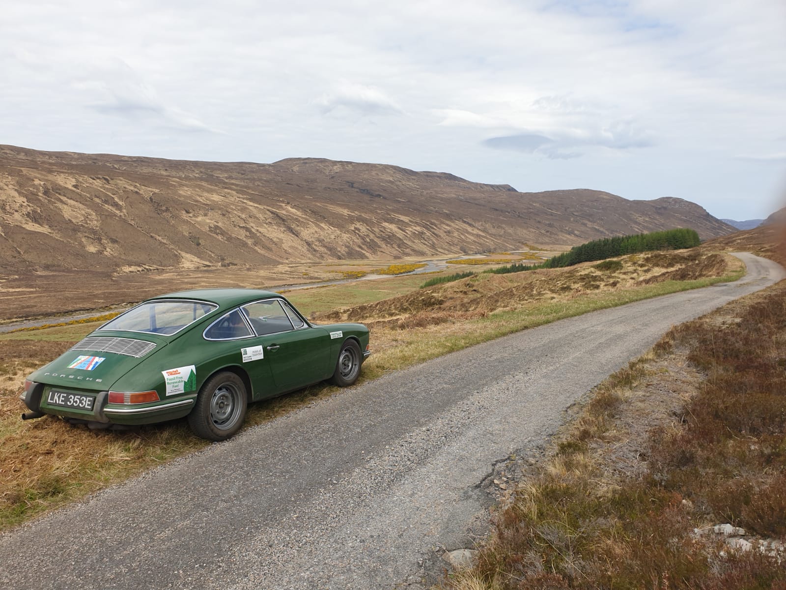 Nigel Allen VW - Porsche 912 in Scotland