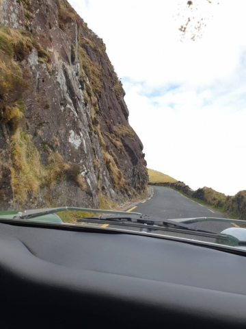 Nigel Allen VW - Around the corner of an Irish Pass - Cape to cape