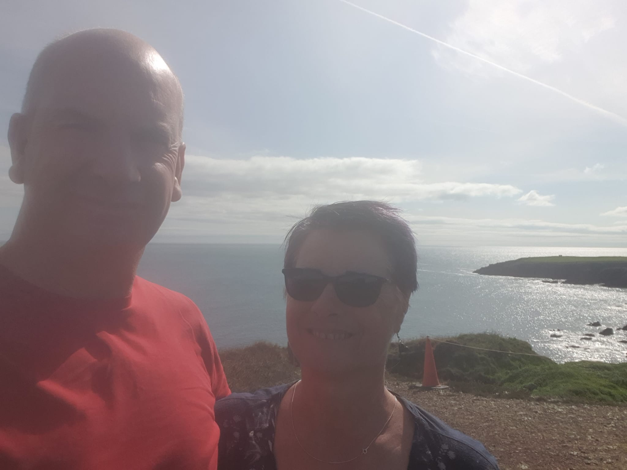 Nigel Allen VW - Rare selfie on copper coast - Cape to cape