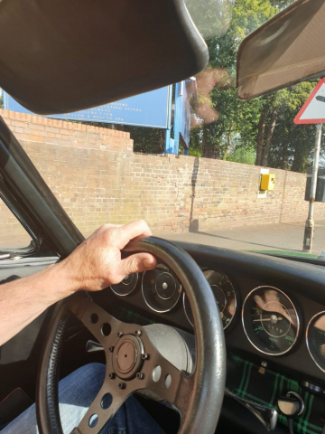 Nigel Allen VW - Porsche 912 Cockpit - Cape to cape