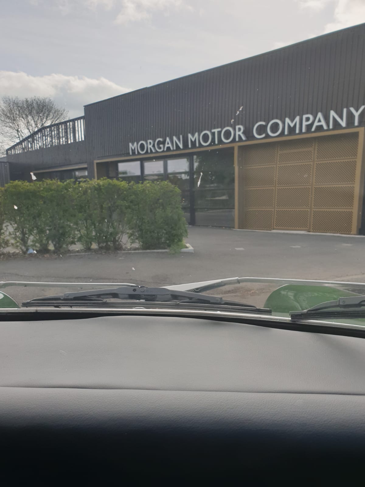 Nigel Allen VW - Outside Morgan Motor Company - Cape to cape